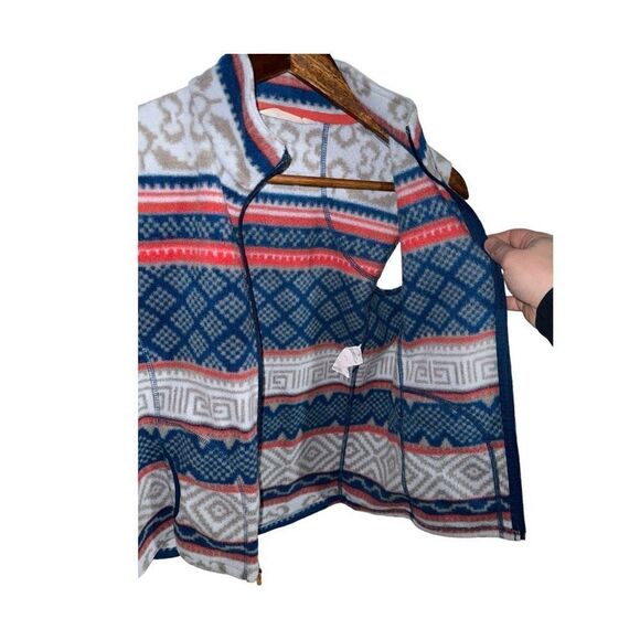 Woolrich FairIsle Pattern Full Zip Fleece Vest Size XS - Picture 9 of 9